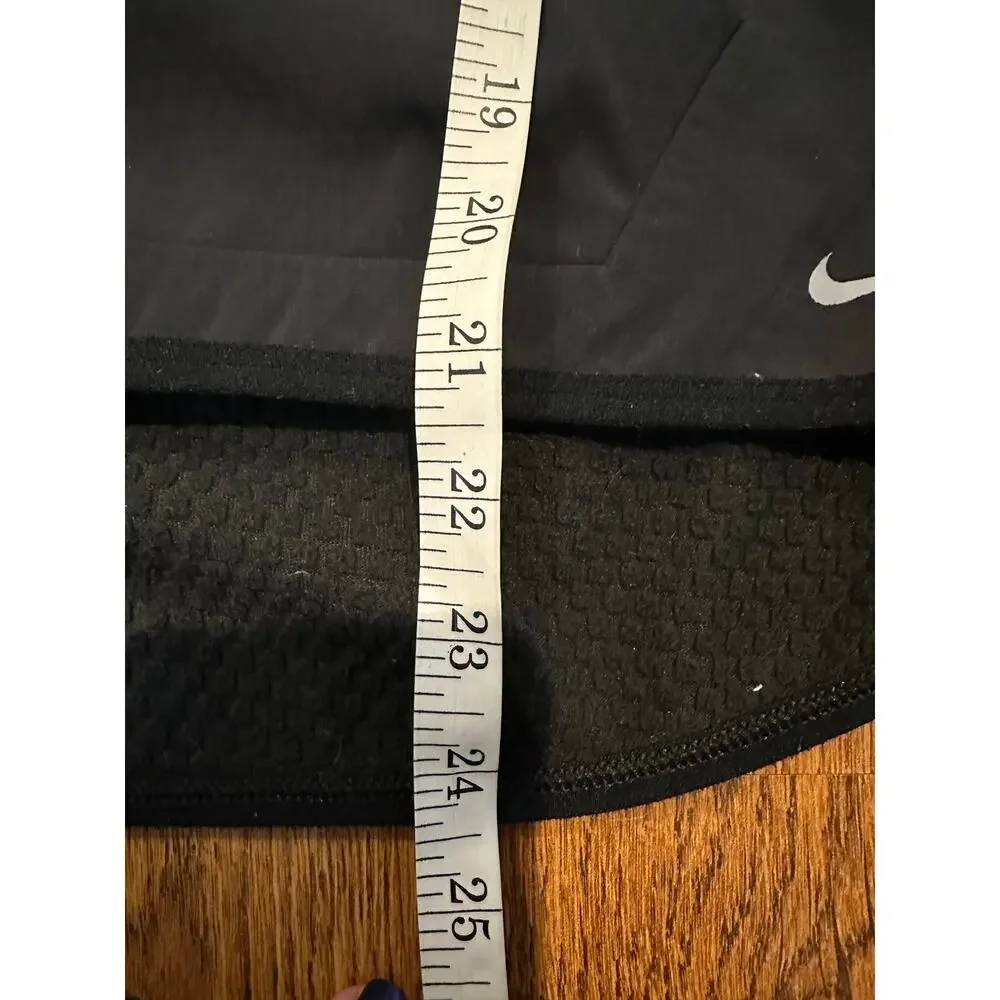Nike Youth Full Zip Hoodie Jacket Sz Large Black Athletic Sweatshirt Boys/Girls